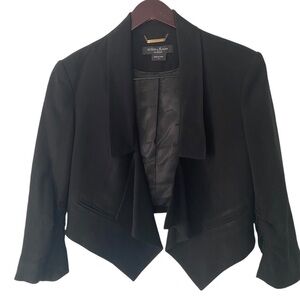 Marciano Black Cropped Blazer - Size S (6)